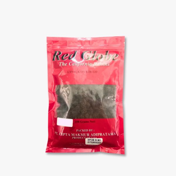 Kismis Red Globe Kemasan 250gram