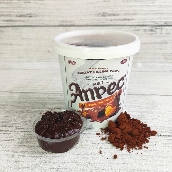 Ampec Coklat Pasta Crispy Kemasan 500gr