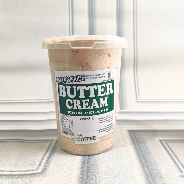 Bakers Pride Butter Cream rasa Kopi @500gr x 12