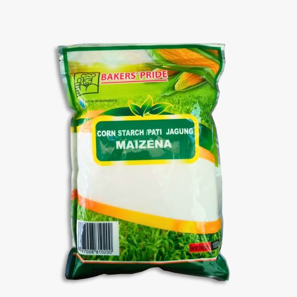 Tepung Maizena / Corn Starch Merk "Bakers Pride" kemasan 1kg x 12